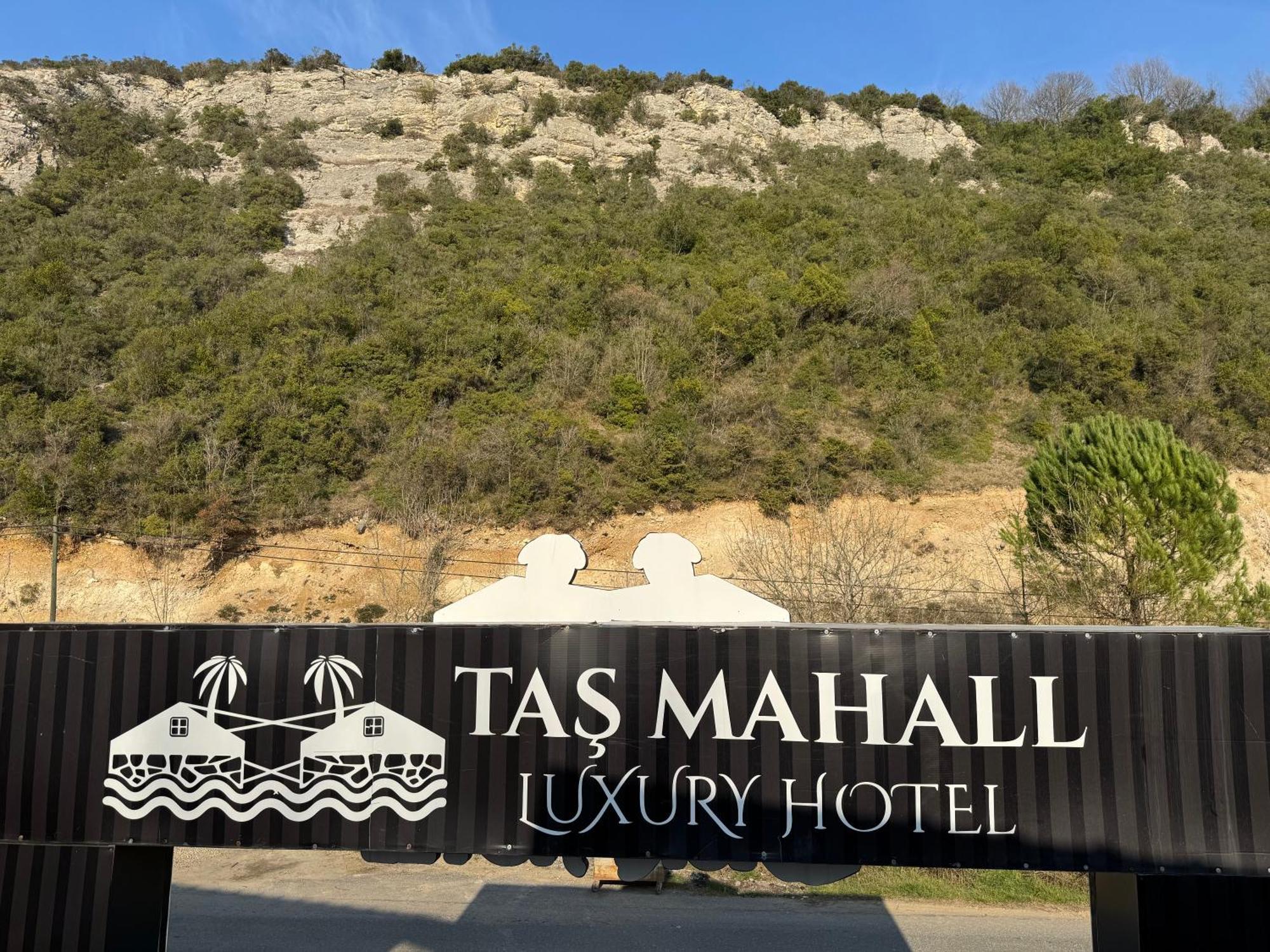 Tas Mahall Luxury Hotel Ağva 外观 照片